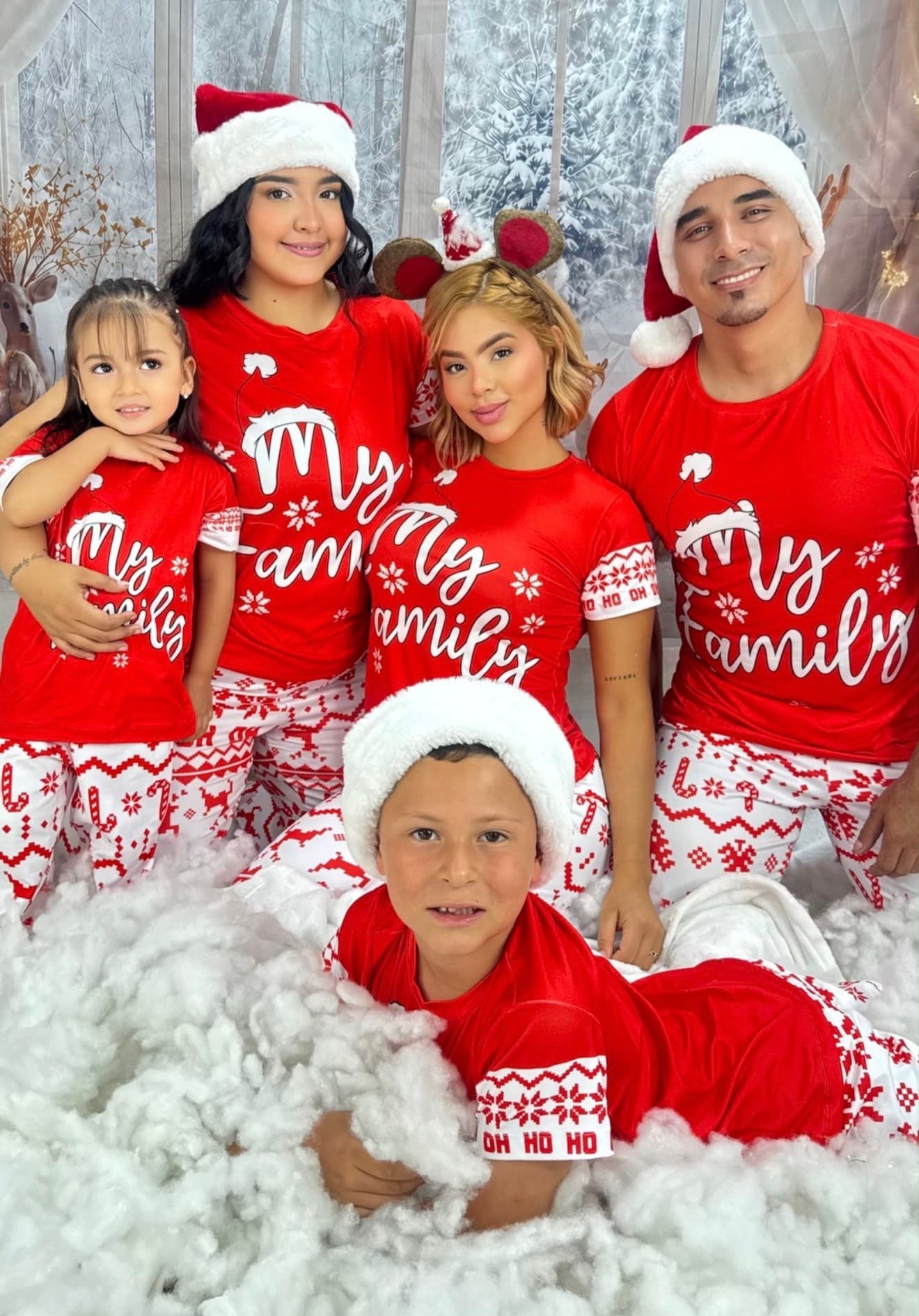 Pijama familiar navideña My Family